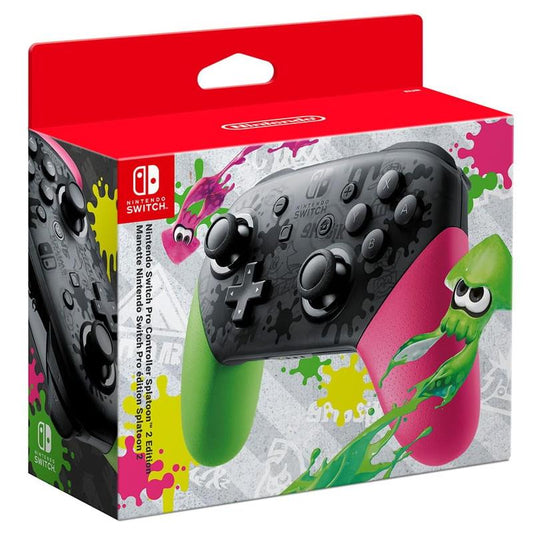 Nintendo Switch Pro Controller Splatoon 2 Edition - Nintendo Switch