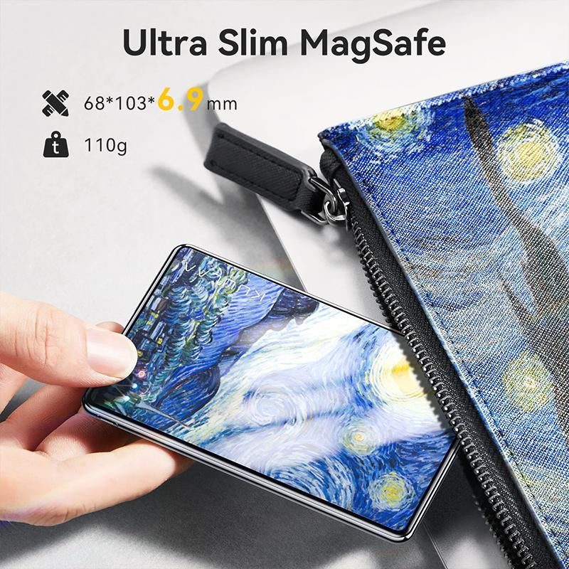 KUULAA Magnetic Power Bank, Wireless Slim 0.26In 5,000Mah Portable Charger , PD Fast Charging for Magsafe Battery Pack with USB-C , Iphone 17/16/15/14/13/12 Series